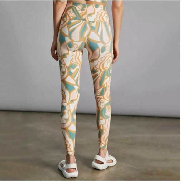 Anthropologie Dazey LA Legging Ani Figures Artsy Abstract Printed High Rise - Picture 2 of 11